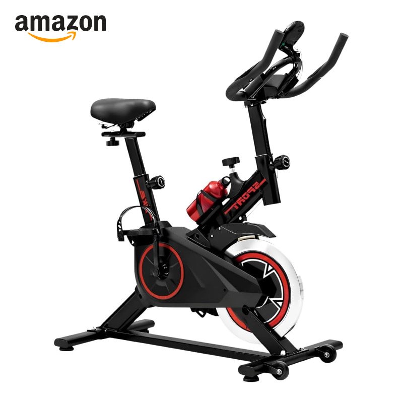 Bicicleta Ergométrica, Bike Ergometrica, Bike Spinning, Silenciosa, Vertical, Treino em Casa e Academia, Exercicios, Ajustáve