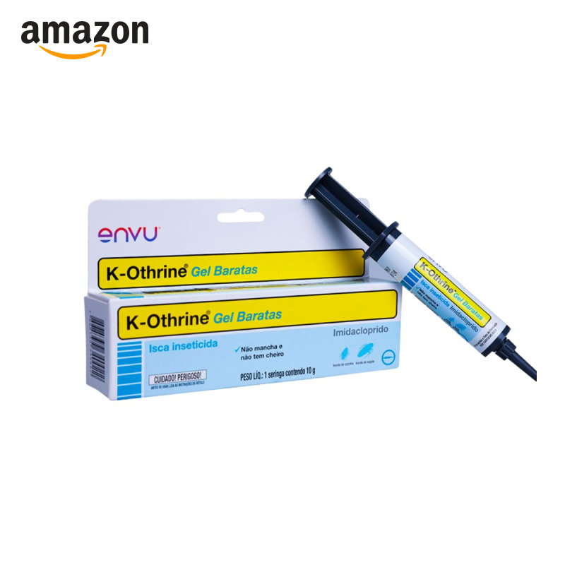 K-Othrine® Gel Baratas – Eficaz Contra Baratas de Cozinha e de Esgoto – 10g