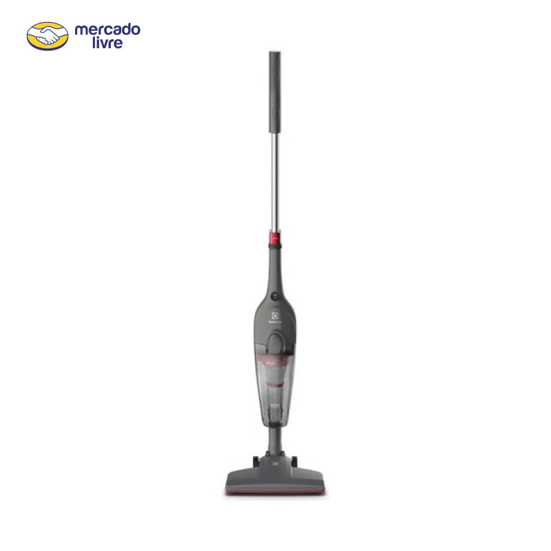 Aspirador de Pó Vertical Electrolux 1450W STK15 com Fio Portátil de Mão 2 em 1 e 1,6 Litros de capacidade com Filtro Hepa Cinza-escuro