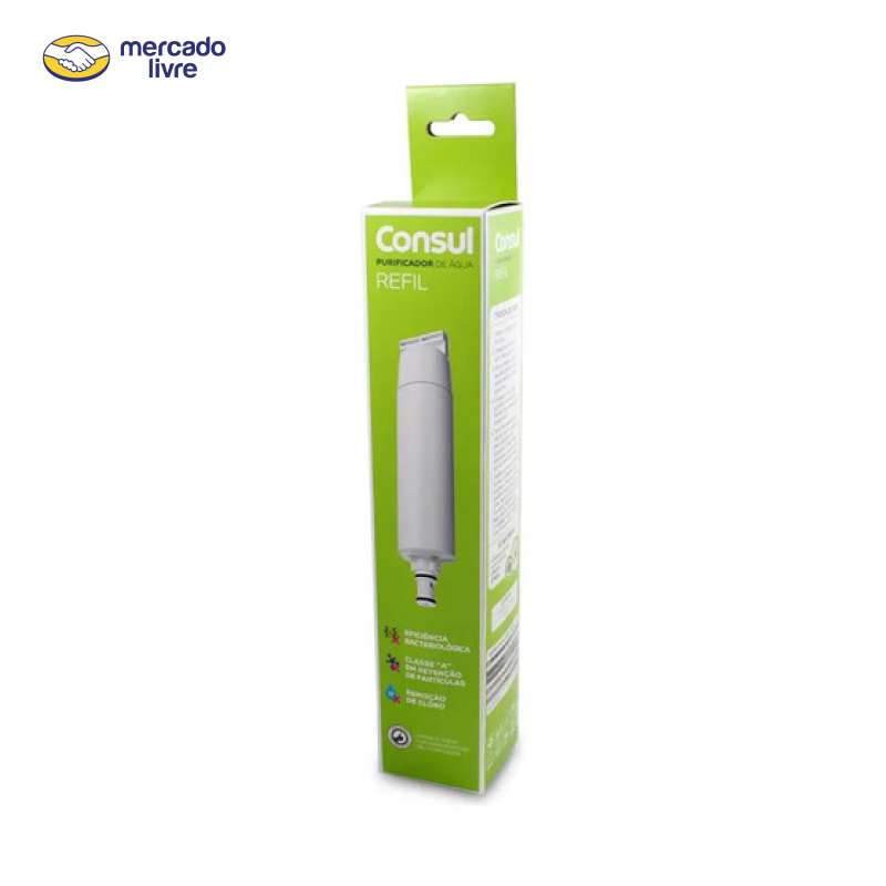 Refil Filtro Cix06ax Purificador De Água Consul Cpc30af, Cpc30ab, Cpb35ab, Cpb35af, Cpb36af, Cpb36ab, Cpb34ab, Cpb34af, Cpb34as, Cpc31ab, Cpc31af , Original