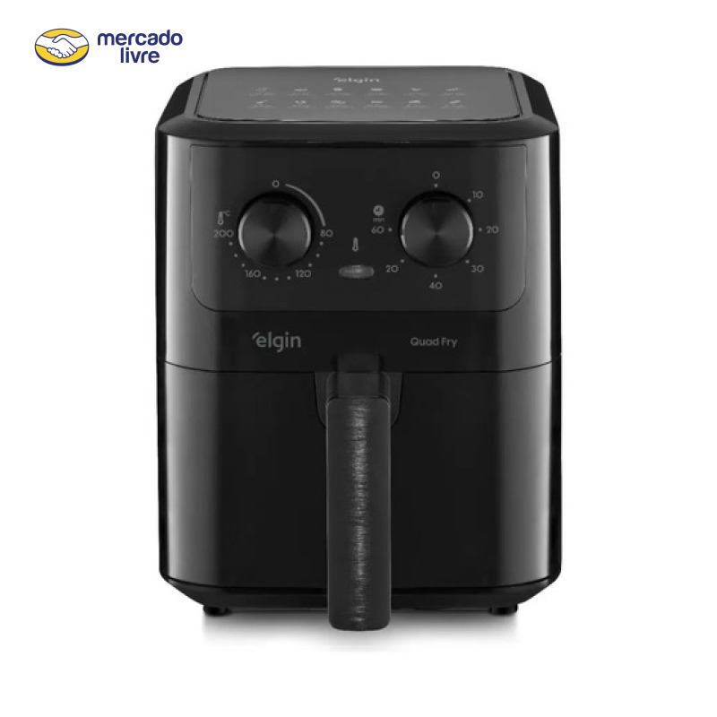 Fritadeira Elétrica Air Fryer Quad Fry Elgin 4,2 L, 1400w