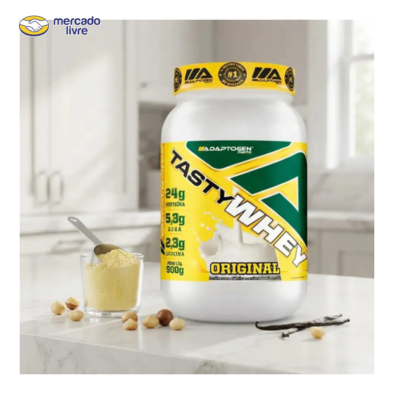 Whey protein Adaptogen Science Tasty Gourmet 3w em pó Sem sabor x 900g