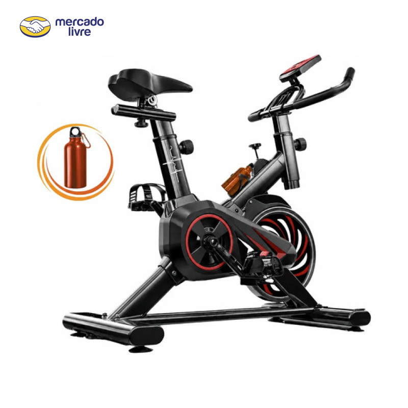 Bicicleta Ergometrica Bike Spinning Academia Fitness Ginastica Roda Inercia 8kg Its Profissional Aparelho Cardio Treino Em Casa Vertical Residencial