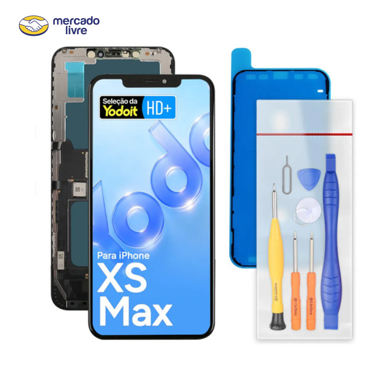 Tela Para iPhone XS Max Lcd A1921 A2101 A2102 A2104 3d Touch Preto