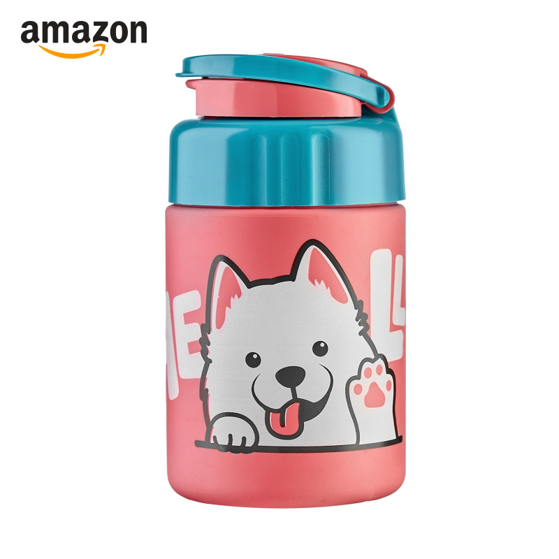 Garrafa Squeeze TIBA Pick Me 300 ml | Com alça para transporte fácil, tampa antivazamento e acabamento soft touch