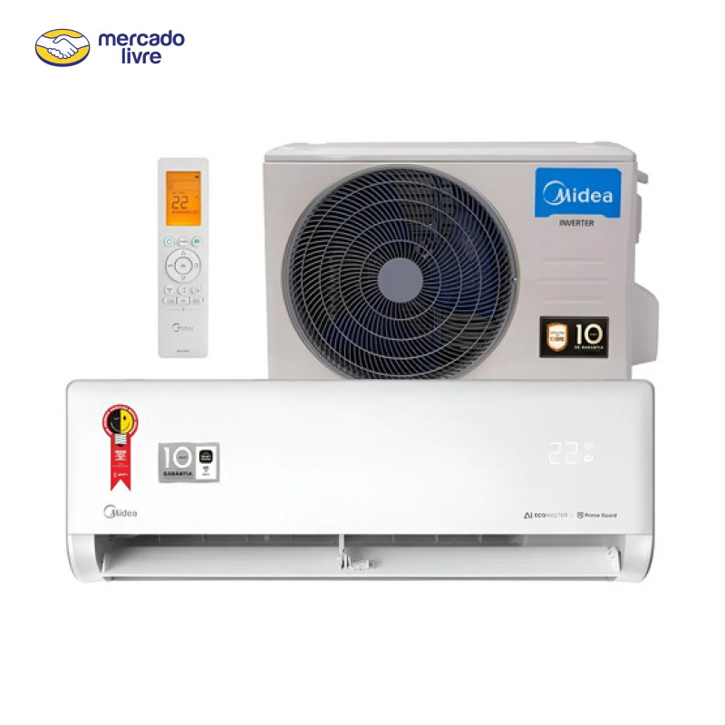 Ar Condicionado Inverter Midea Ecomaster 18000 Btu Frio 220v Branco 220v