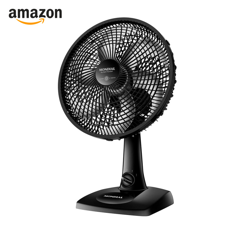MONDIAL Ventilador de Mesa 30cm Super Power, Preto, 60W, 220V - VSP-30-B