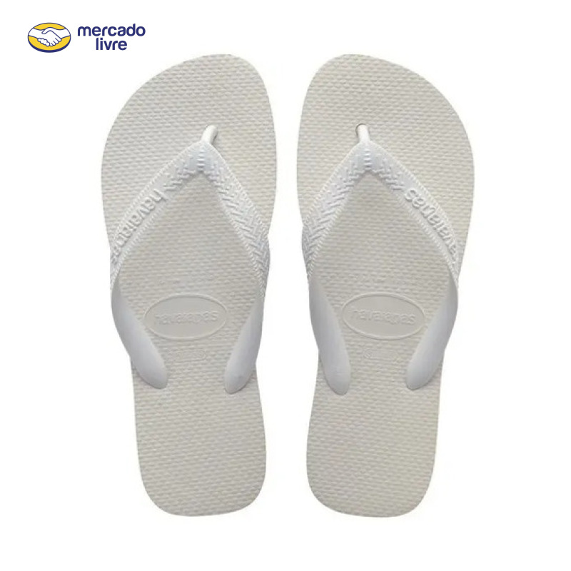 Chinelo Top Havaianas Liso Branco
