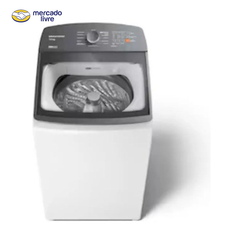 Máquina De Lavar Bwf14ab 14kg Smart Sensor Ciclo Brastemp - Branco