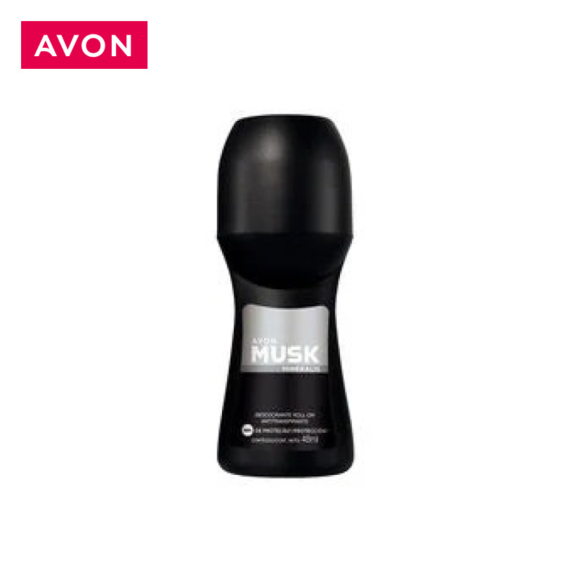 Desodorante Antitranspirante Roll-On Musk Mineralis