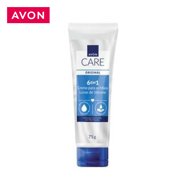 Creme para as Mãos Luva de Silicone Avon Care 75g
