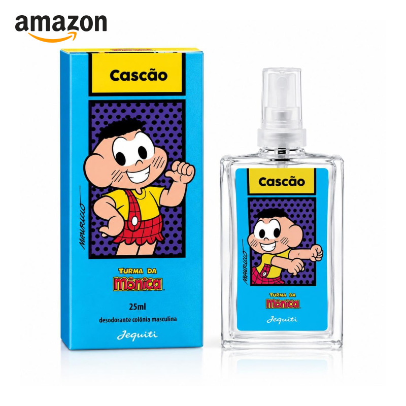 Colônia Infantil Masculina Jequiti Turma da Mônica Cascão 25ml