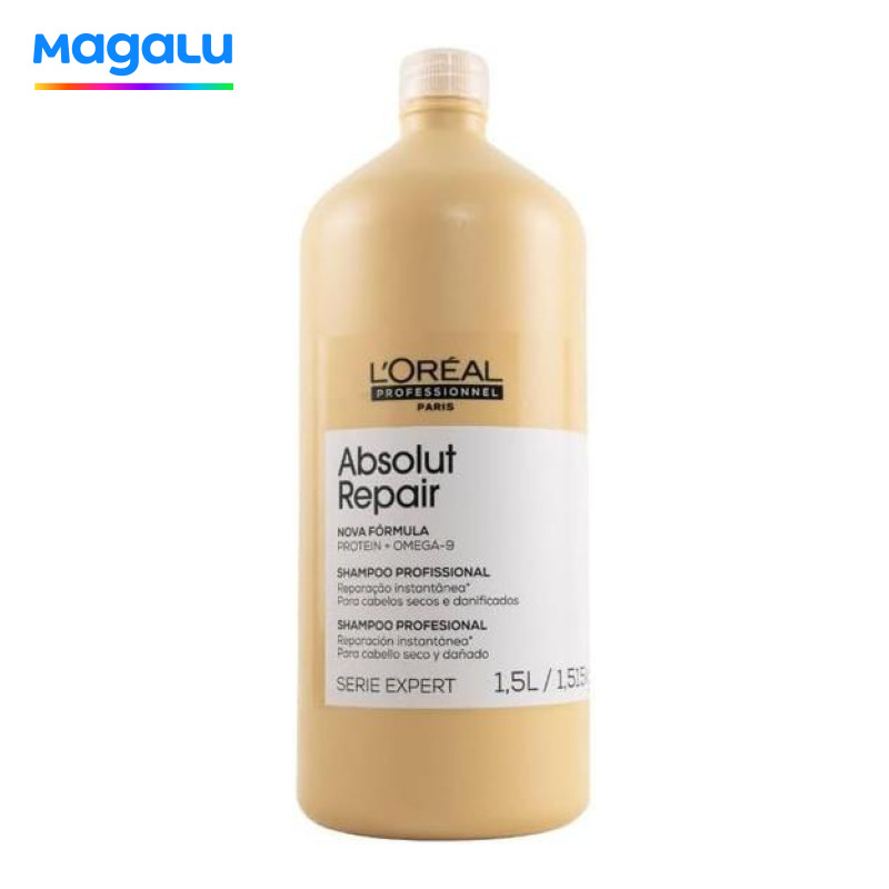 Shampoo loreal absolut repair gold quinoa 1500 ml - LOREAL PROFESSIONNEL