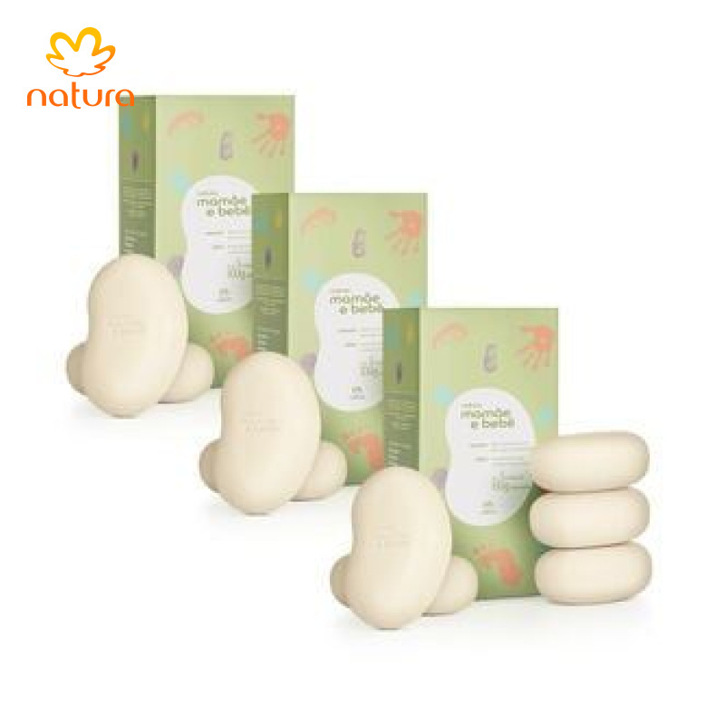Kit Sabonete em Barra Mamãe e Bebê Clássico
