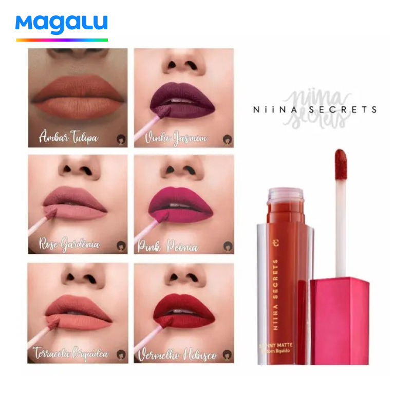 Batom Líquido Skinny Matte Niina Secrets 4ml - Eudora