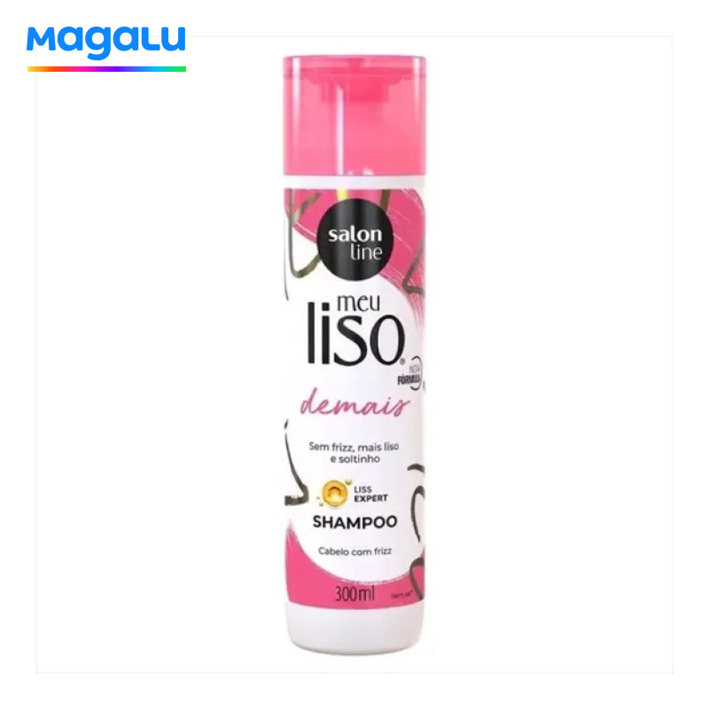 Salon Line Meu Liso de Mais Shampoo 300ml