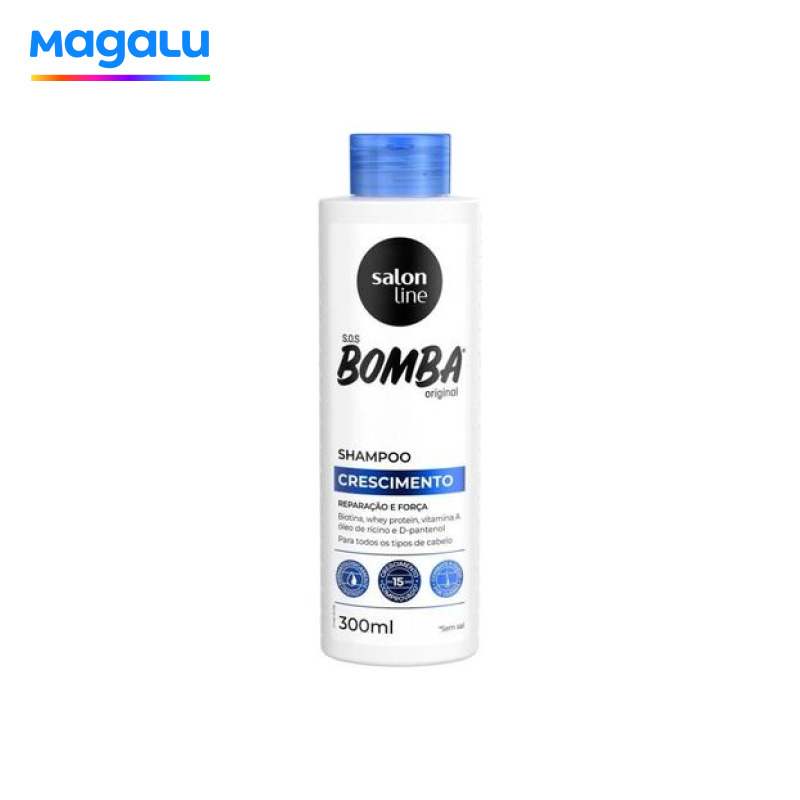Shampoo Salon Line Sos Bomba Vitaminas 300Ml