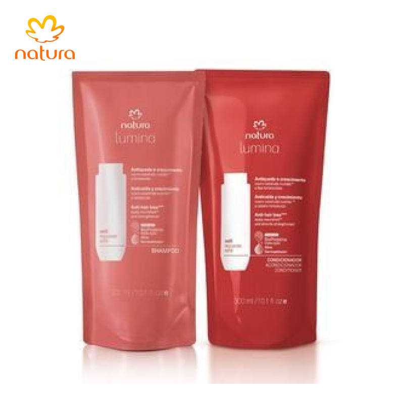 Kit Refis Shampoo e Condicionador Lumina Antiqueda e Crescimento (2 produtos)