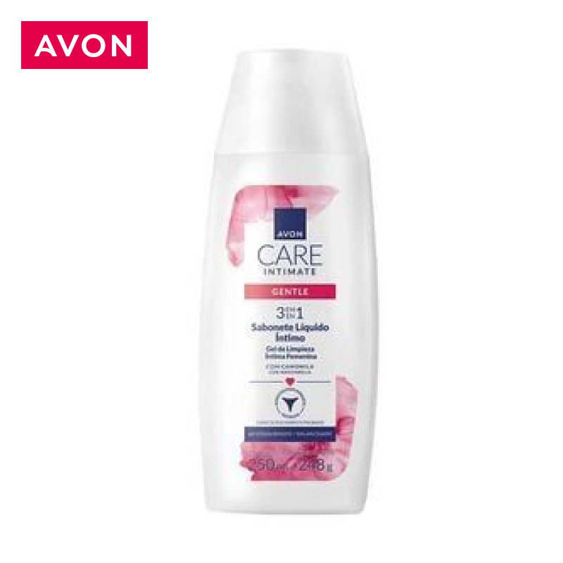 Sabonete Líquido Íntimo Avon Care Intimate Gentle 250ml