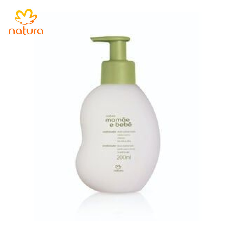 Condicionador Infantil de 0 a 3 anos Natura Mamãe e Bebê 200ml