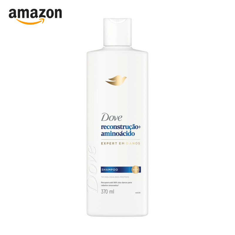 Anúncio patrocinado – Dove Shampoo Reconstrução + Aminoácido 370ml