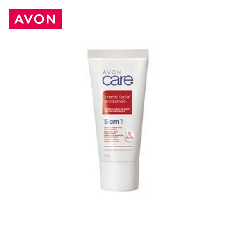 Creme Facial Antissinais Avon Care 5 em 1 20g