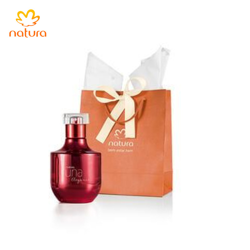 Presente Natal Deo Parfum Una Elegance 75ml (com sacola)