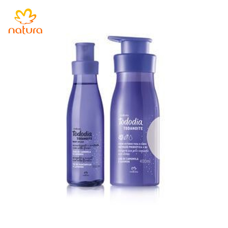 Kit Tododia Todanoite Chá de Camomila e Lavanda (2 produtos)