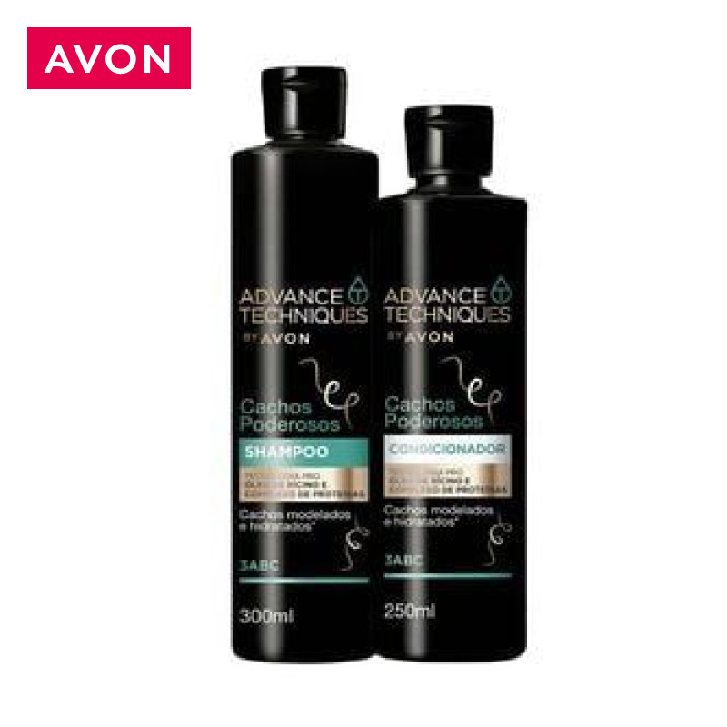 Advance Techniques Kit Shampoo E Condicionador Cachos Poderosos