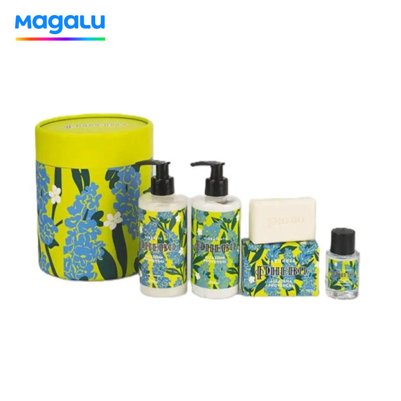 Kit Alfazema Proven Origens Phebo Mini Colônia Hidr Sab Liq