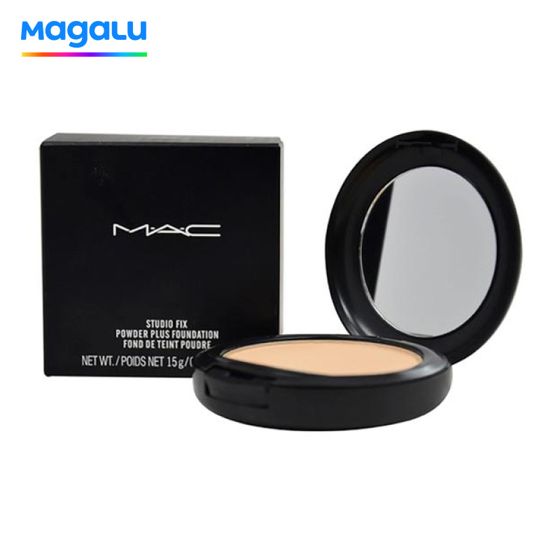 Foundation MAC Studio Fix Powder Plus C3 15ml para mulheres