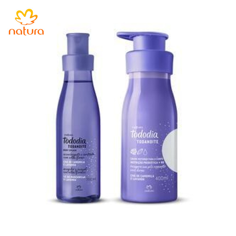 Kit Tododia Todanoite com Hidratante e Body Splash (2 produtos)
