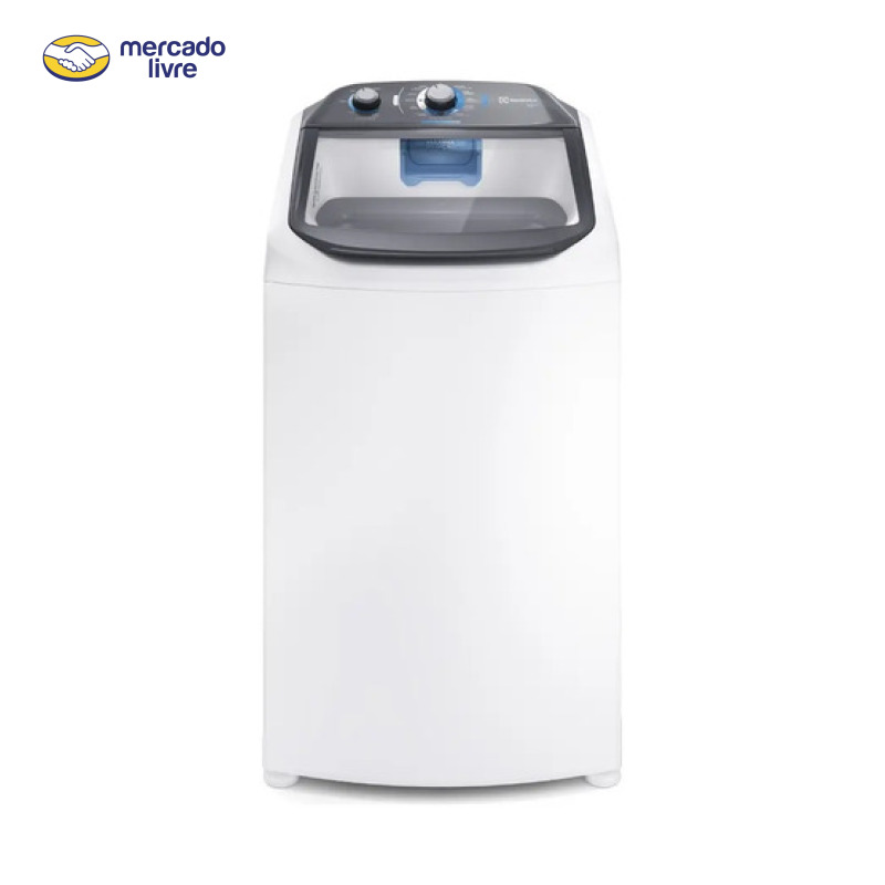 Máquina de Lavar Electrolux 13kg Cesto Inox LDA13 Branco