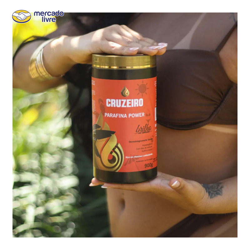 Parafina Ativadora Power Cruzeiro Bronze Dourado Natural