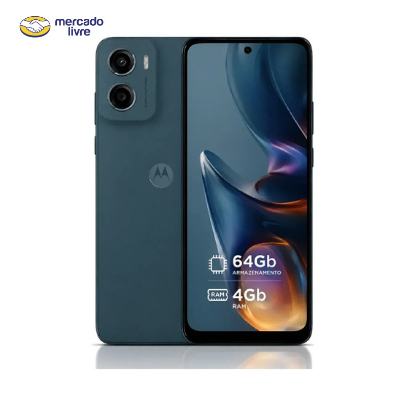 Motorola Moto E13 -g06- Dual Sim 4 Gb Ram 64 Gb Azul