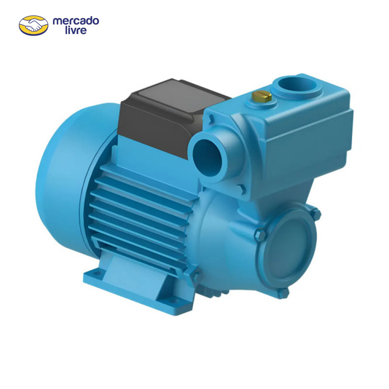 Bomba Periferica Auto Aspirante Dancor Dpa-40 1/2 Cv-bivolt Azul 127/220v 60hz Bifásica