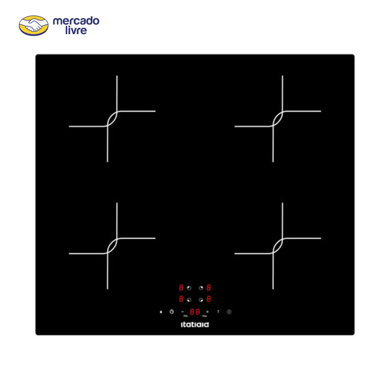 Cooktop de Indução Itatiaia Master 4Q 220V - Preto