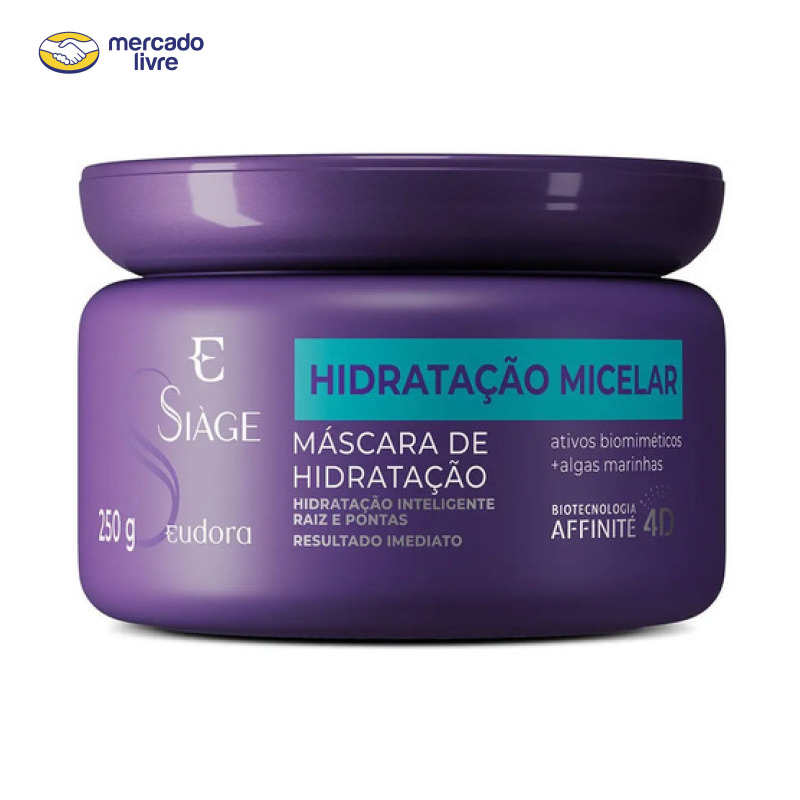 Máscara Eudora Capilar Siàge Hidratação Micelar 250g