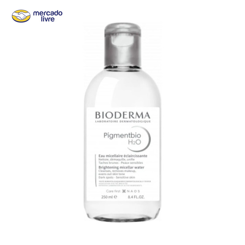 Água Micelar Clareadora Bioderma Pigmentbio H2O 250ml