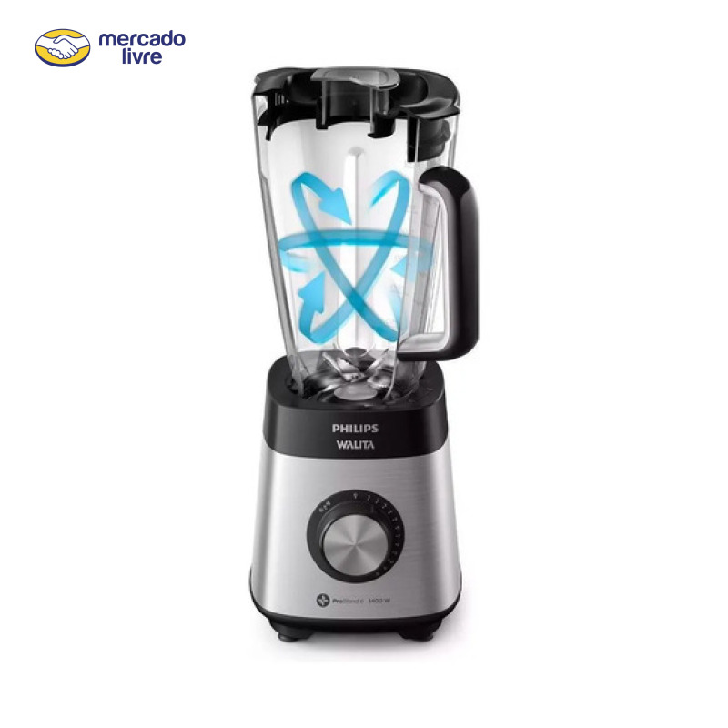 Liquidificador Série 5000 Philips Walita 1400w RI2244 Cor Cinza