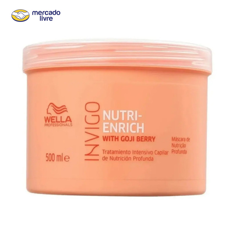 Máscara Invigo Nutri-enrich 500ml Wella Pro - Nutrição e Hidratação