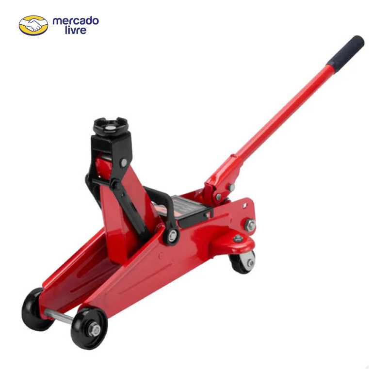 Macaco Hidraulico Tipo Jacare Até 2 Toneladas Elevação 125-300mm 510085 Com Caixa Plástica Sparta