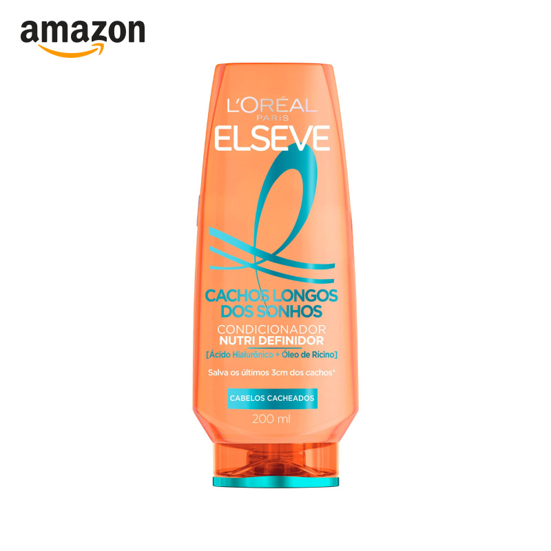 ELSÉVE Condicionador Selador Loreal Cachos Longos dos Sonhos 200ml Branco