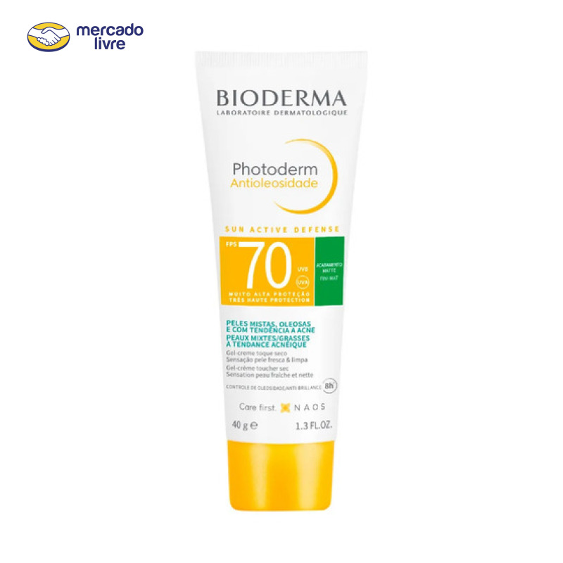 Protetor Solar Photoderm Antioleosidade Fps70 40g Bioderma