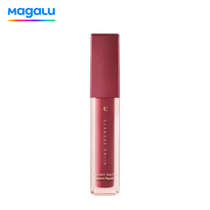 Batom Líquido Marsala Magnólia Niina Secrets by Eudora Skinny Matte 5ml - Eudora Niina Secrets