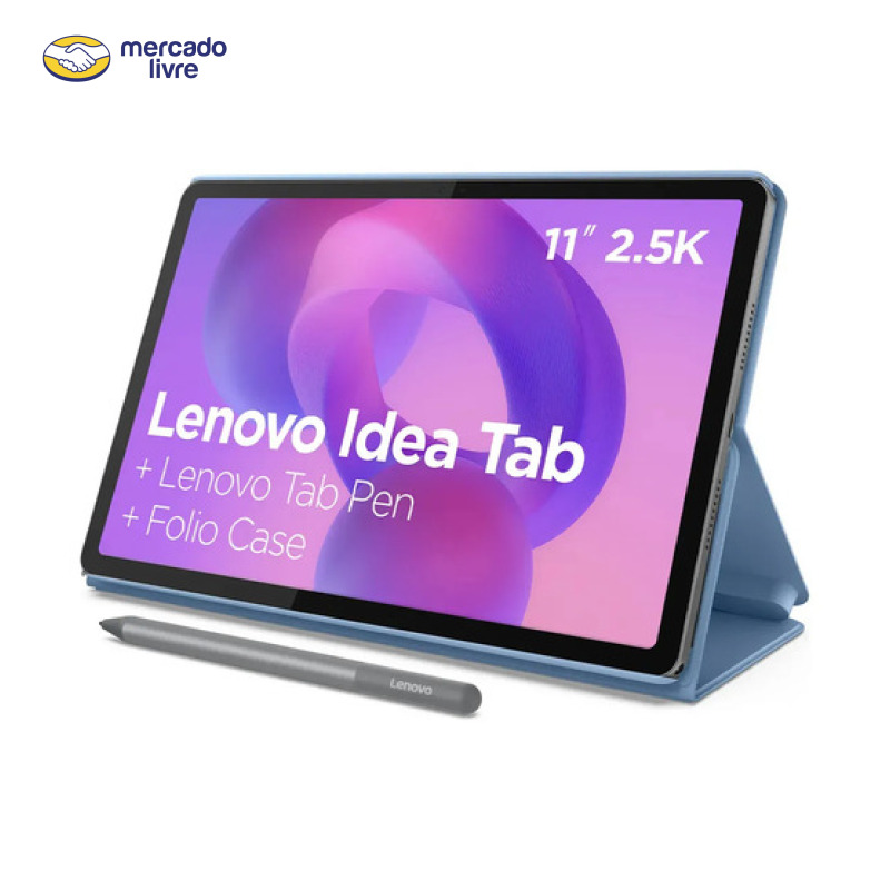 Tablet Lenovo Ideatab 4gb 128gb Wifi Com Caneta E Case Azul
