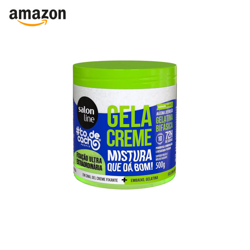 Anúncio patrocinado – Gel Creme para Cabelos Cacheados Salon Line Todecacho | Para Cabelos Ondulados e Crespos, Fixação Ul...