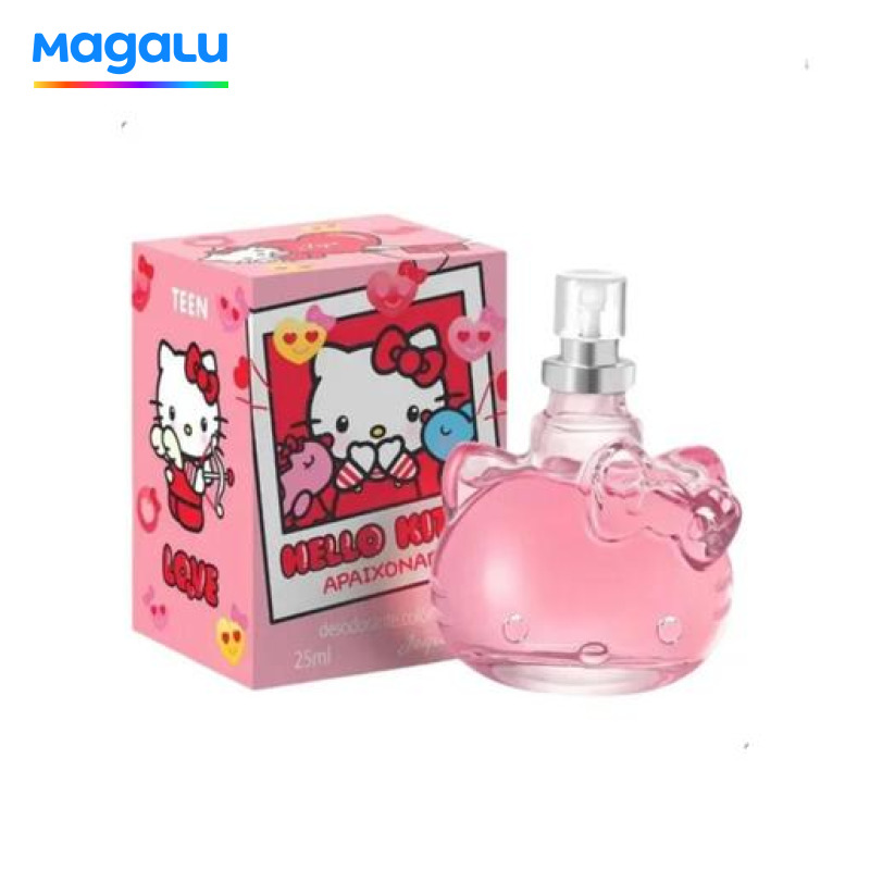 Jequiti - Colônia Feminina Hello Kitty Apaixonada - 25ml