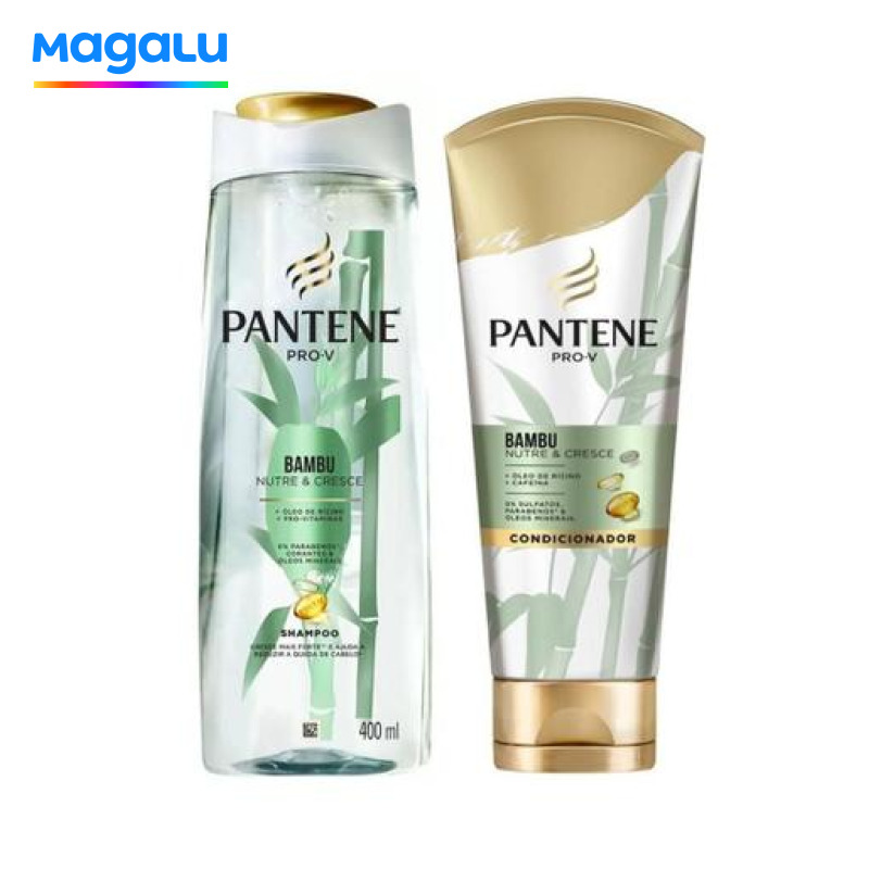 Shampoo + Condicionador Pantene Pro-V Bambu 250ml