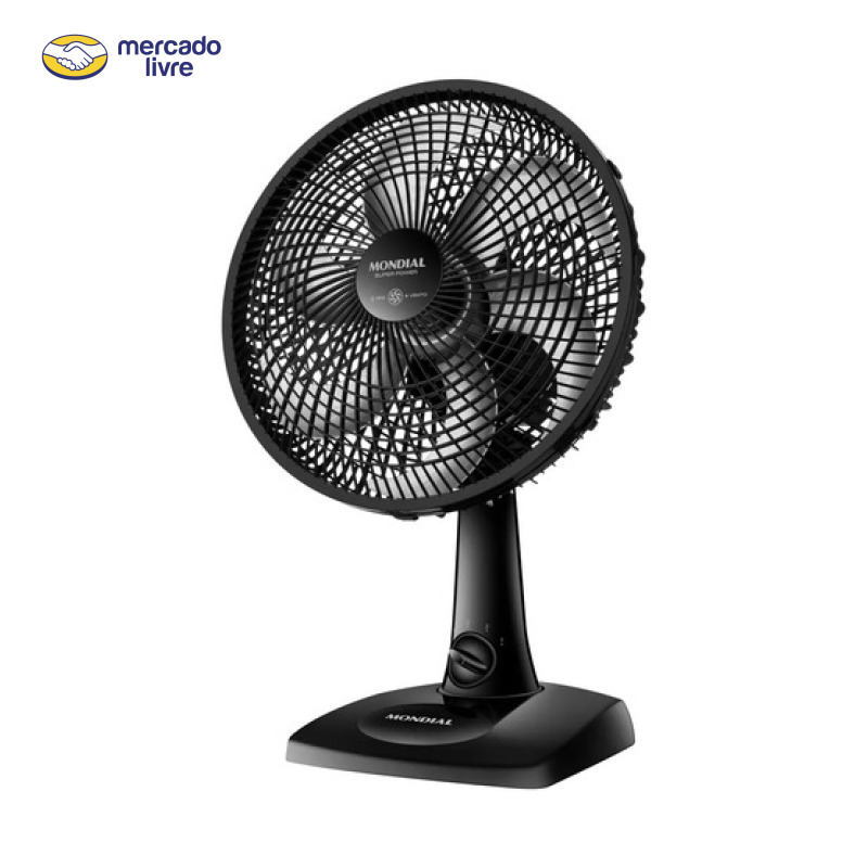 Ventilador de Mesa 30cm Super Power Mondial 60W VSP-30-B